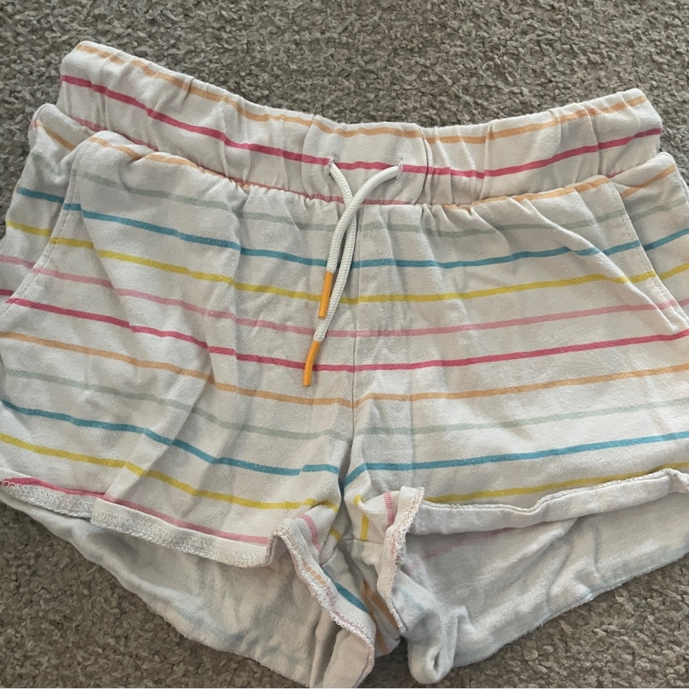 Old Navy Multicolor Striped Women's Athletic Shorts